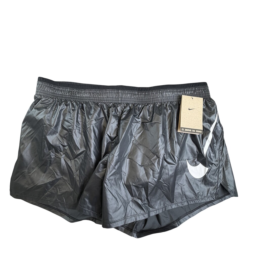 Nike Move To Zero Shorts Womens XL Black Running 4 In Inseam Athletic DD6831-010